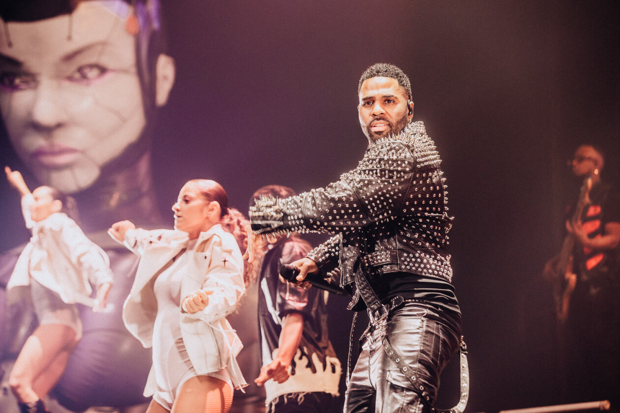 Der US-Popstar auf "Nu King World" Tour. – Jason Derulo.