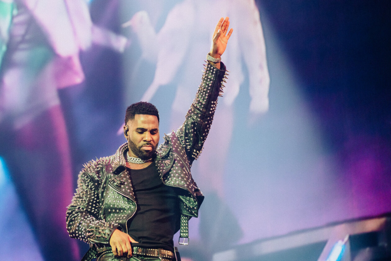 Der US-Popstar auf "Nu King World" Tour. – Jason Derulo.