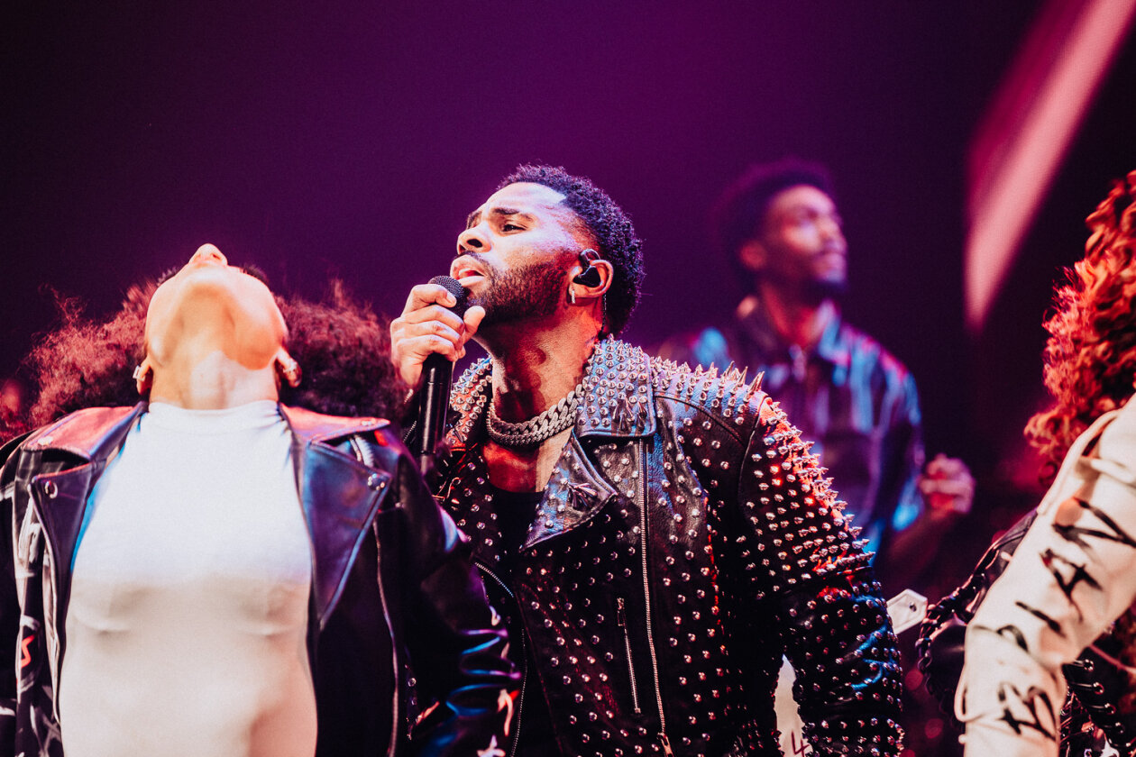 Der US-Popstar auf "Nu King World" Tour. – Jason Derulo.