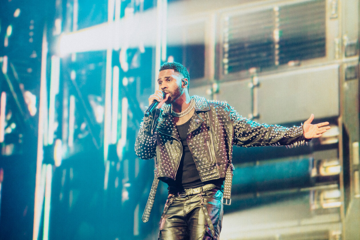 Der US-Popstar auf "Nu King World" Tour. – Jason Derulo.