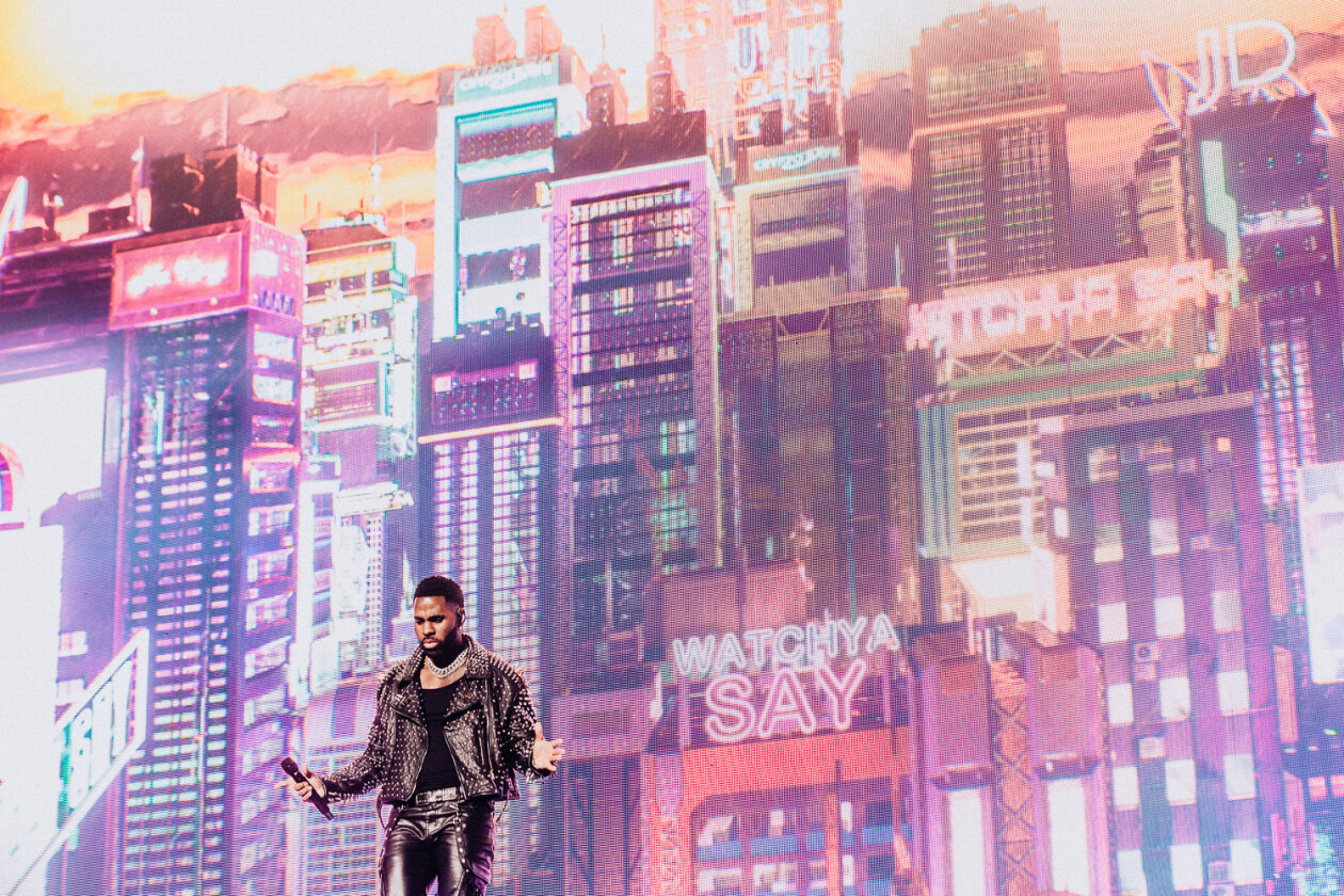 Der US-Popstar auf "Nu King World" Tour. – Jason Derulo.