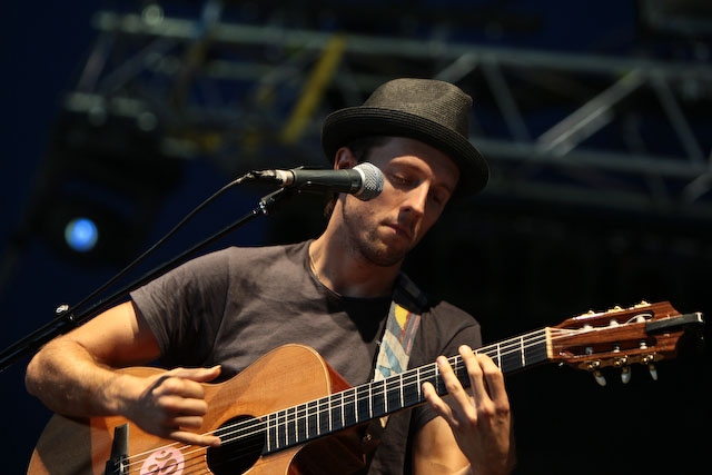 Jason Mraz beim Southside-Festival 2008. – 