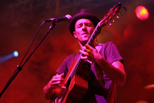 Jason Mraz beim Southside-Festival 2008. – 