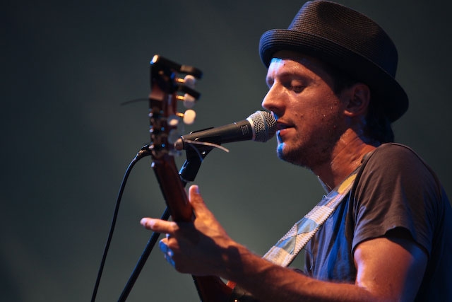Jason Mraz beim Southside-Festival 2008. – 