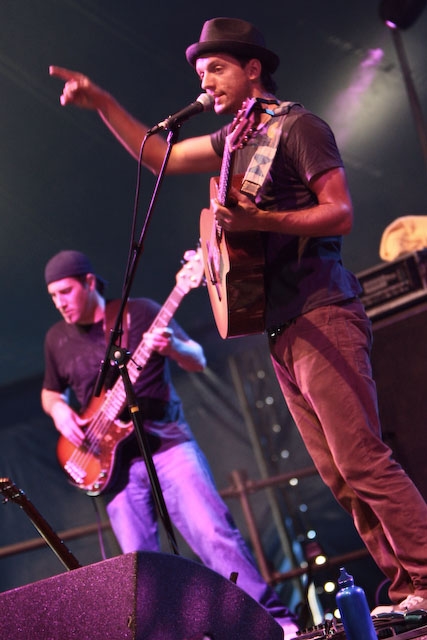 Jason Mraz beim Southside-Festival 2008. – 