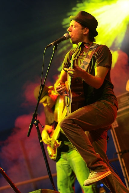 Jason Mraz beim Southside-Festival 2008. – 
