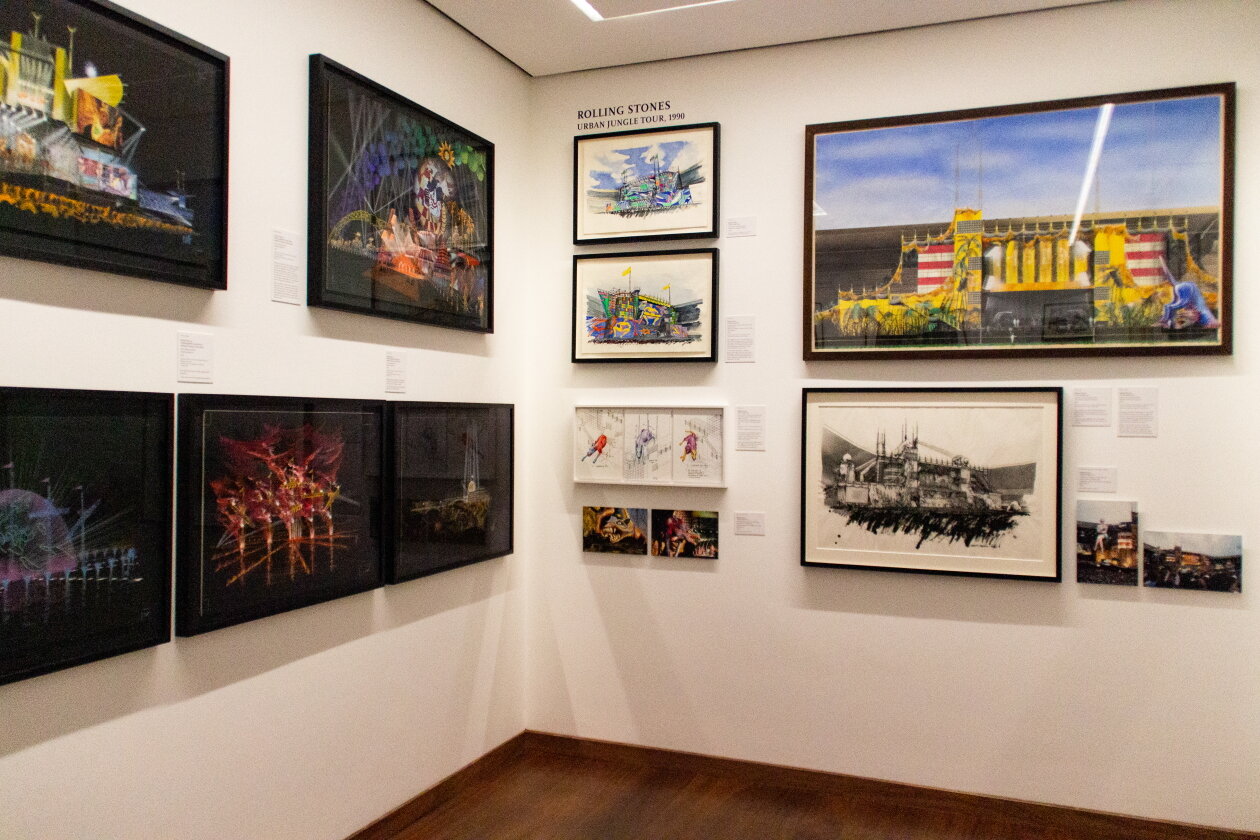 Jean Michel Jarre – Zeichnungen für Rolling Stones und Expo '92.