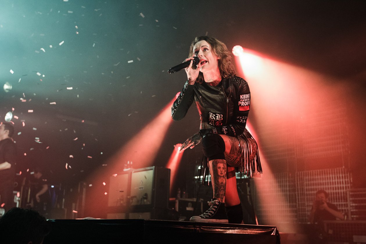 Jennifer Rostock – Jennifer Weist und ihre Mannen in der Domstadt. – Im Palladium.