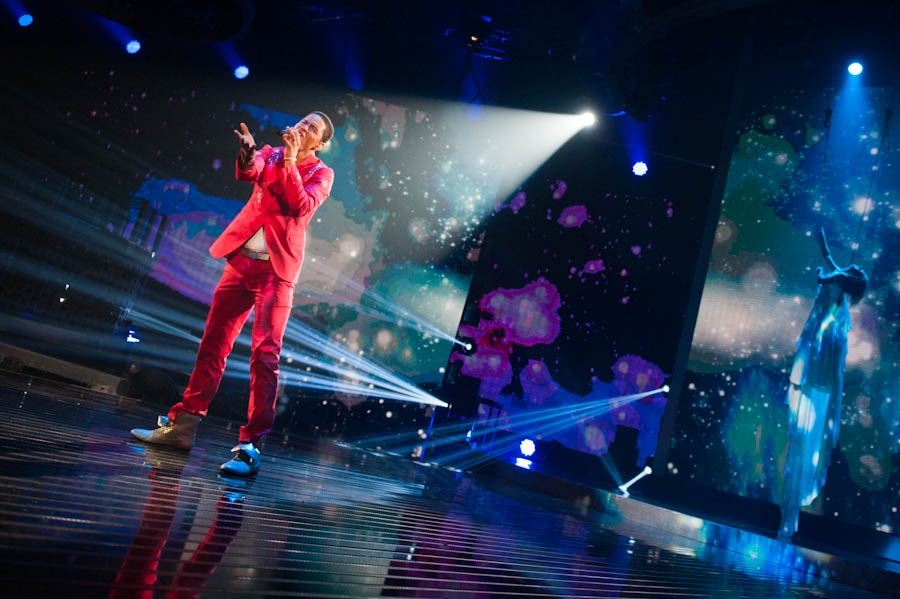 Jesse Ritch – Unter den letzten 3 Kandidaten der 9. Staffel. – DSDS 2012 - Das Halbinale.