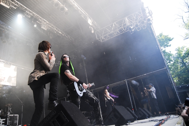 Jesus On Extasy beim WGT 2008 in Leipzig. – 