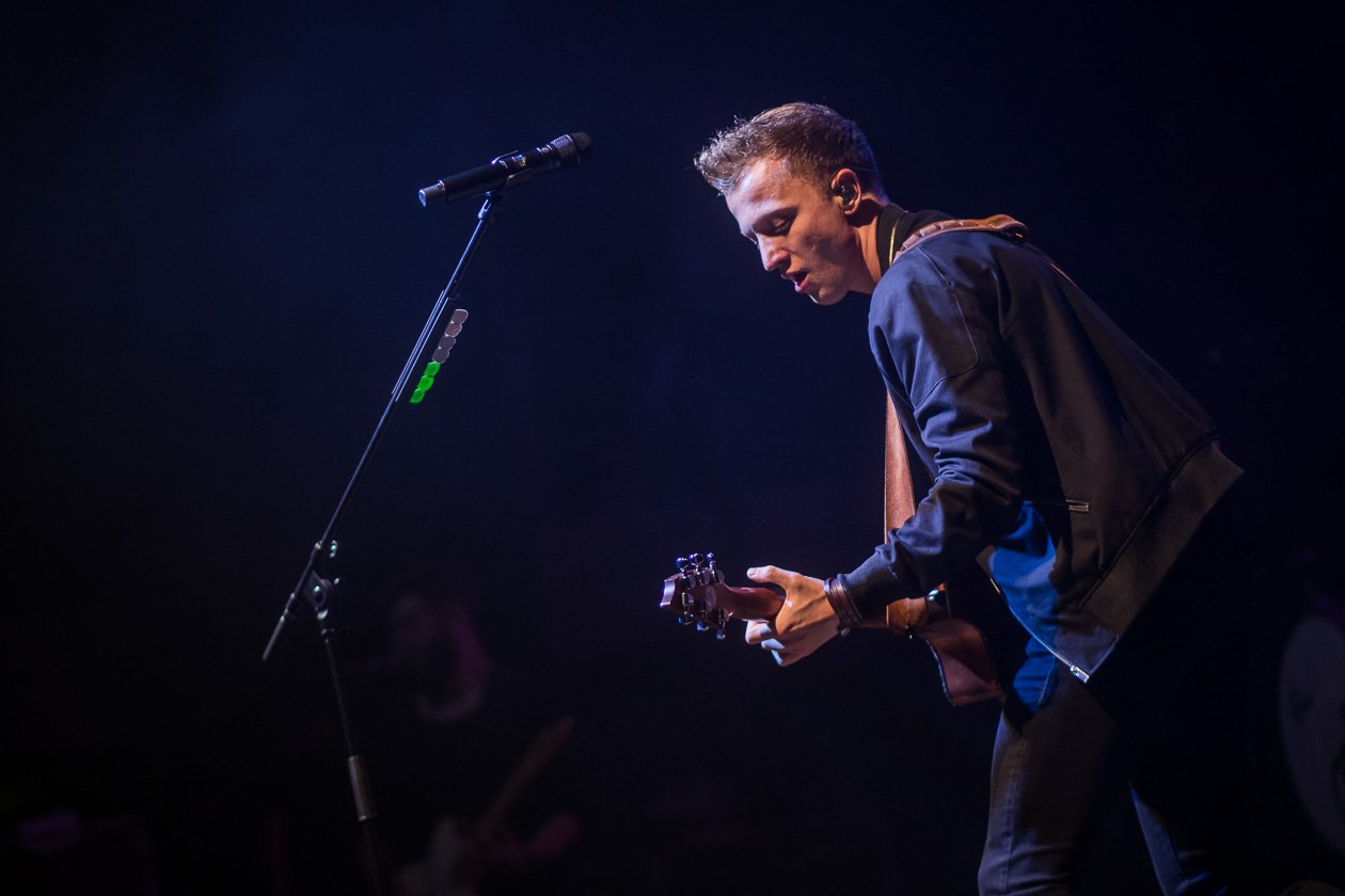 Mit neuem Songmaterial back on stage. – Joris.