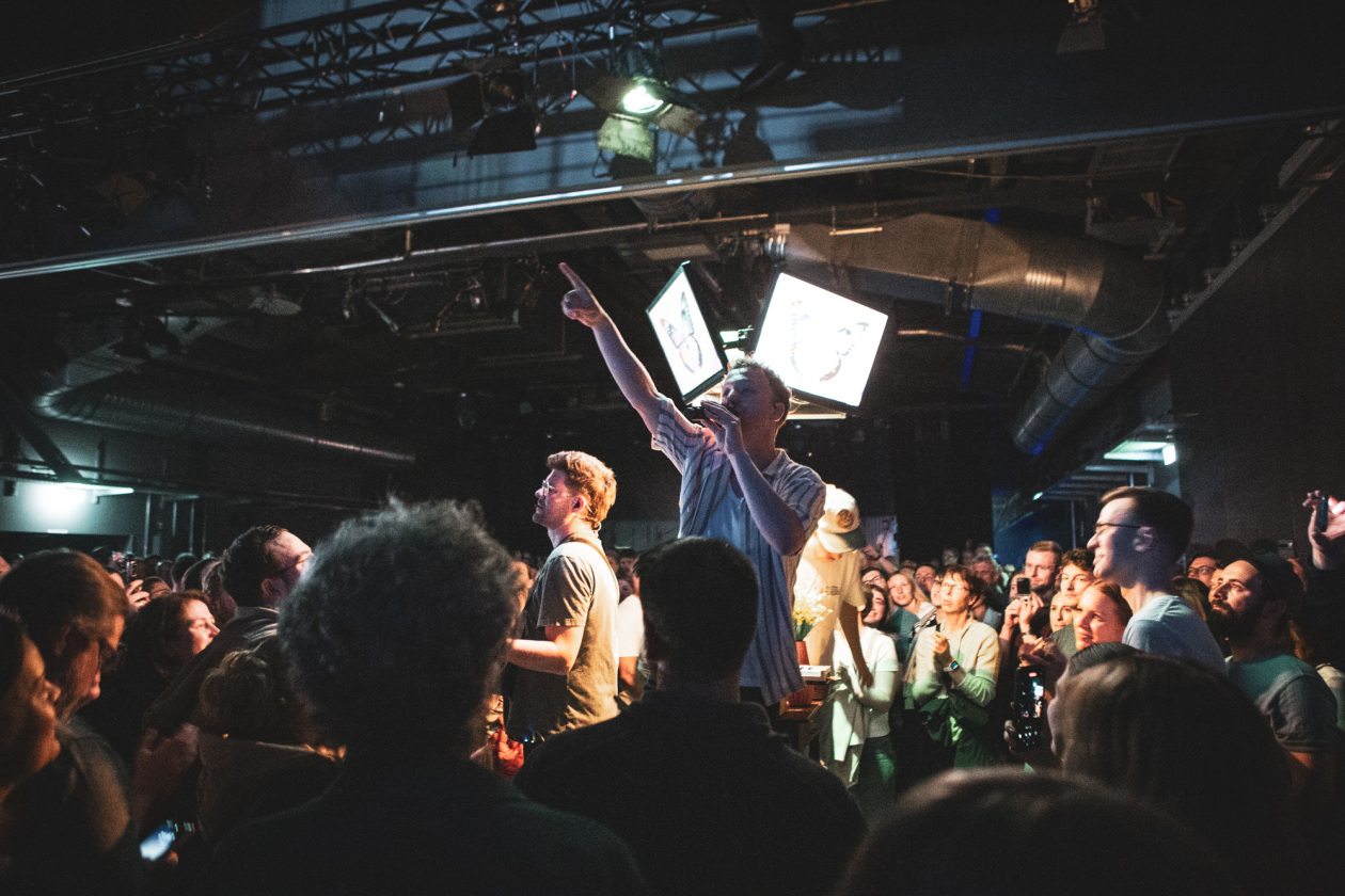 Die Tour zur aktuellen Platte "Zu Viel Retro": Heimspiel in Heidelberg. – Joris.
