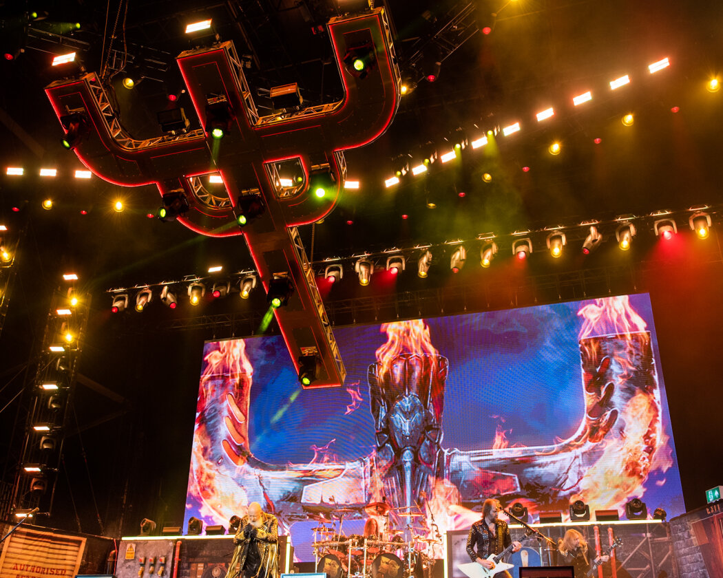 Über ein halbes Jahrhundert Heavy Metal, und trotzdem gabs auf dem Wacken kein Halten mehr, als Judas Priest loslegten. – Judas Priest.