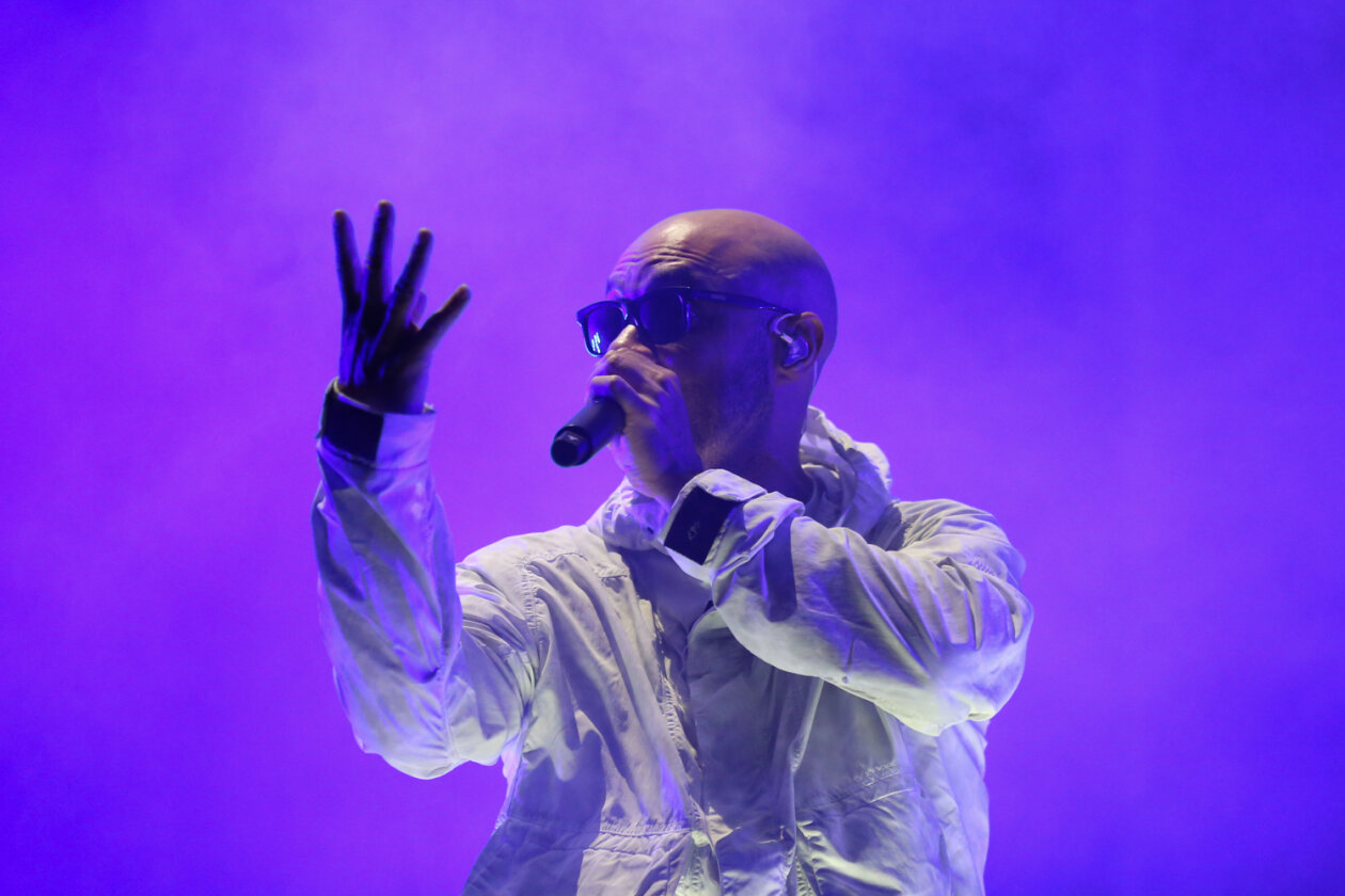 Die Berliner spielten quasi eine Releaseshow und waren für viele das Highlight am Festivalsamstag. – K.I.Z.