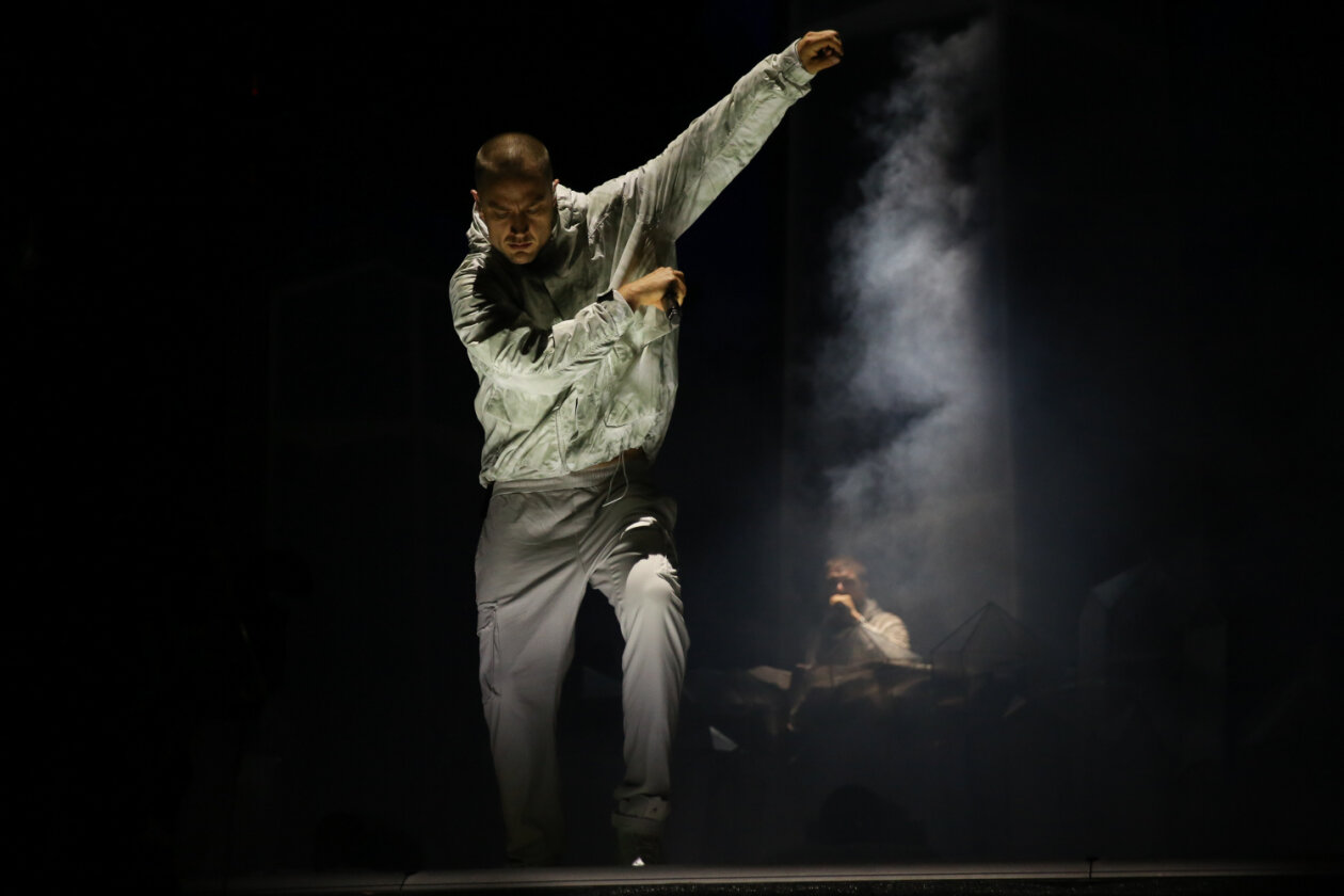 Die Berliner spielten quasi eine Releaseshow und waren für viele das Highlight am Festivalsamstag. – K.I.Z.