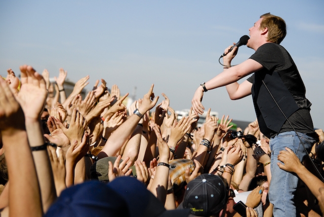 Kaiser Chiefs beim Southside-Festival 2008. – 