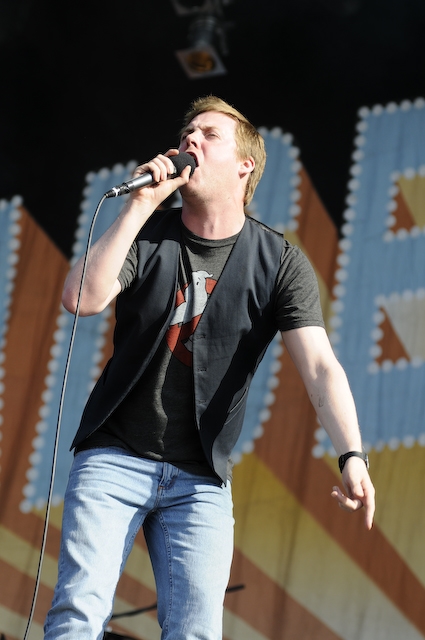 Kaiser Chiefs beim Southside-Festival 2008. – 