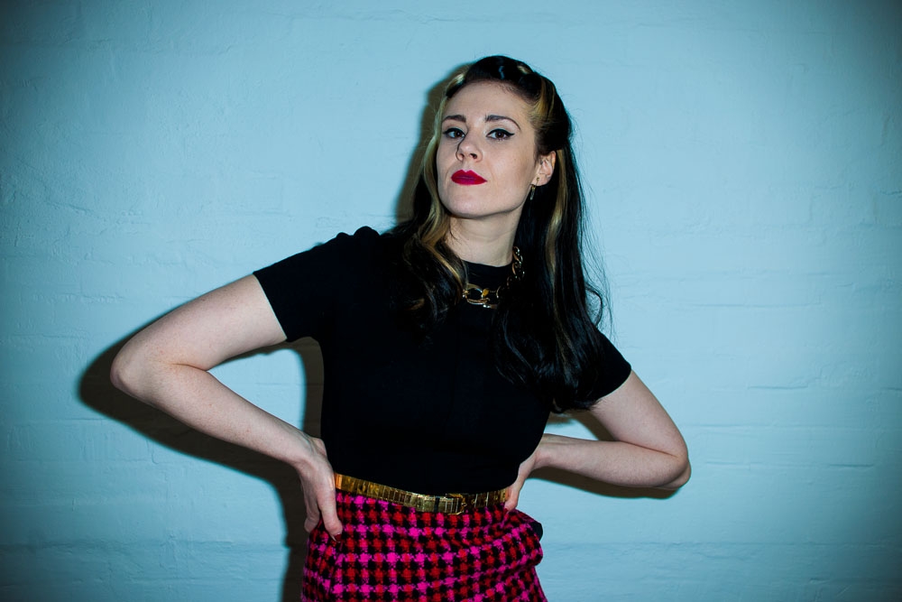 Kate Nash vor und während unseres Interviews 2013. – 