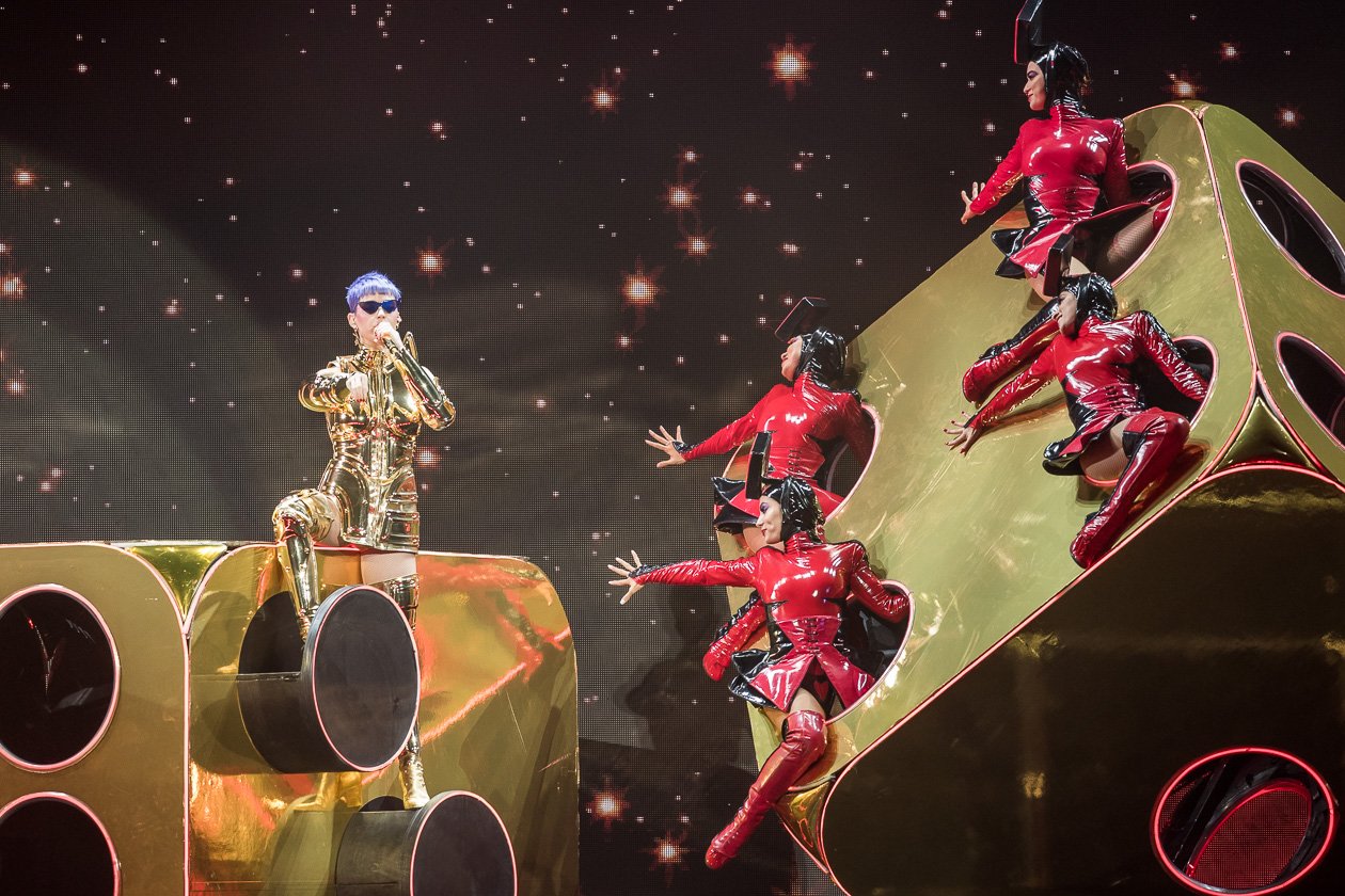 Katy und 15.000 in der Arena. – Katy Perry.