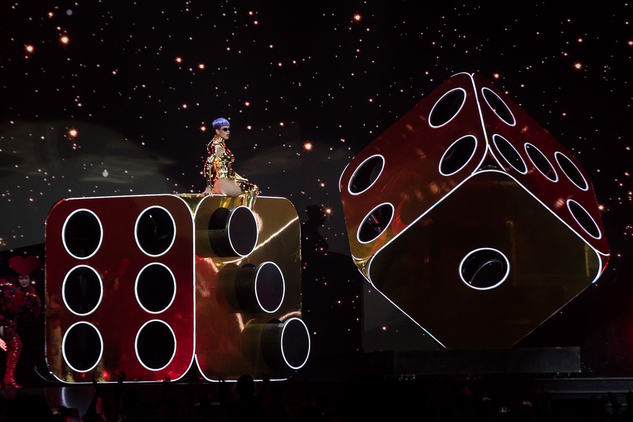 Katy und 15.000 in der Arena. – Katy Perry.