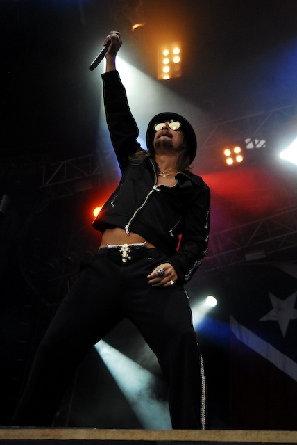 Kid Rock – Seine Mischung aus Rock'n'Roll und Country sorgte für gute Laune. – 