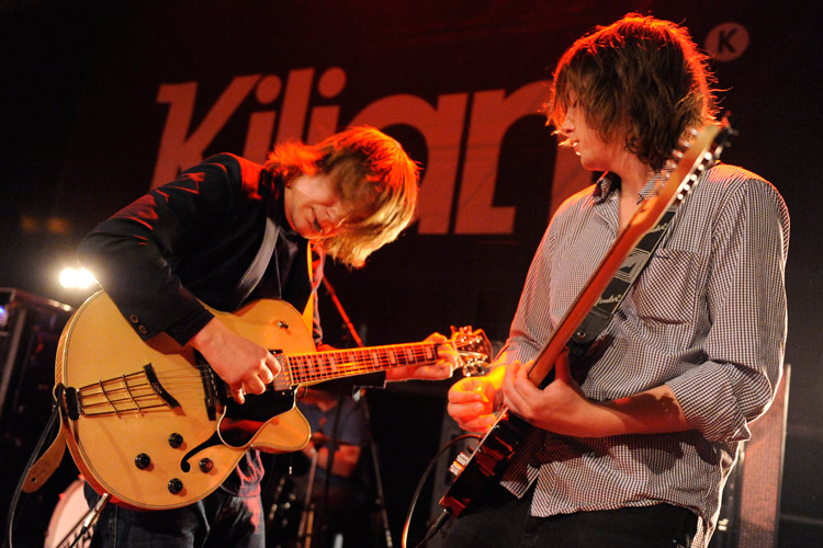 Mit dem zweiten Album endlich auf Tour: Kilians in Köln. – Kilians live im Bürgerhaus Stollwerck Köln.