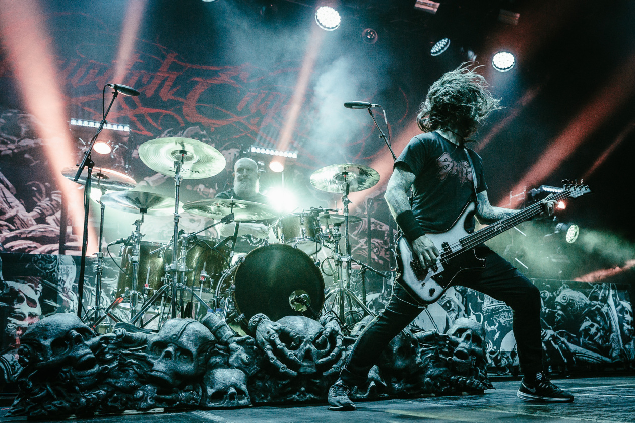 Metalcore-Madness aus sen Staaten: Die Halle bebt. – Killswitch Engage.