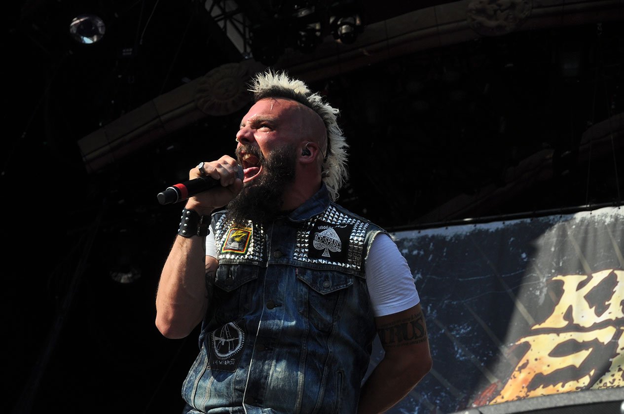 Iron Maiden-Support in Freiburg. – Killswitch Engage.