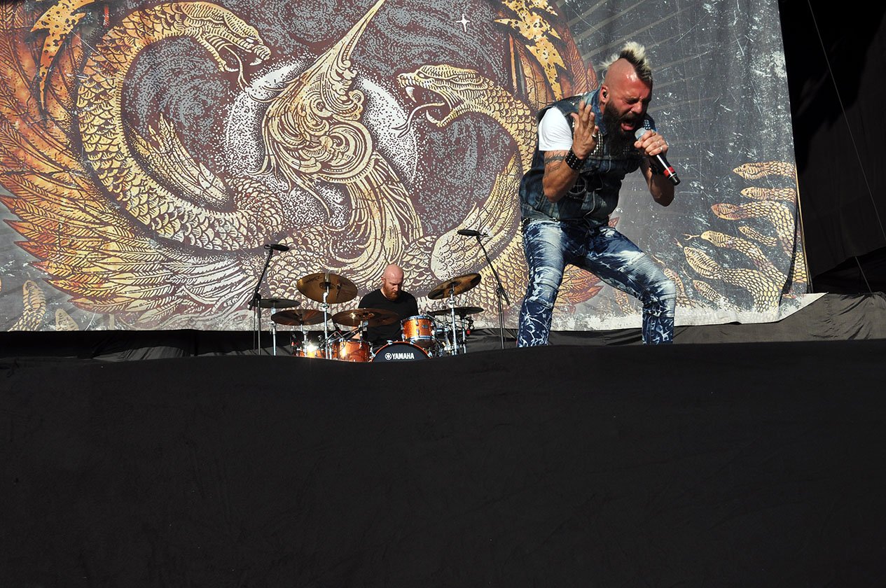 Iron Maiden-Support in Freiburg. – Killswitch Engage.