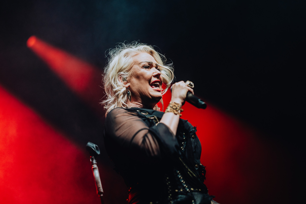 "Kids In America": die 80er-Ikone live. – Kim Wilde.