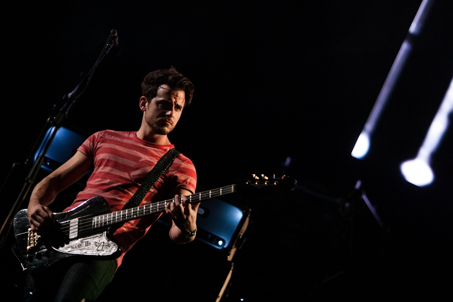 Headliner am Sonntag: Die Gebrüder Followill plus Cousin. – Kings Of Leon.