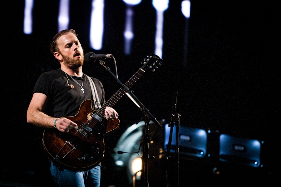 Headliner am Sonntag: Die Gebrüder Followill plus Cousin. – Kings Of Leon.