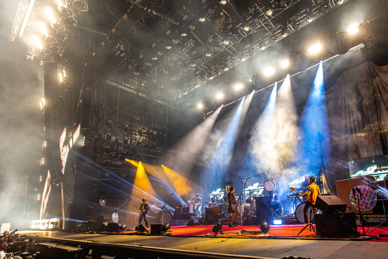 Die Amerikaner besetzten am Samstag den Headlinerslot. – Kings Of Leon.