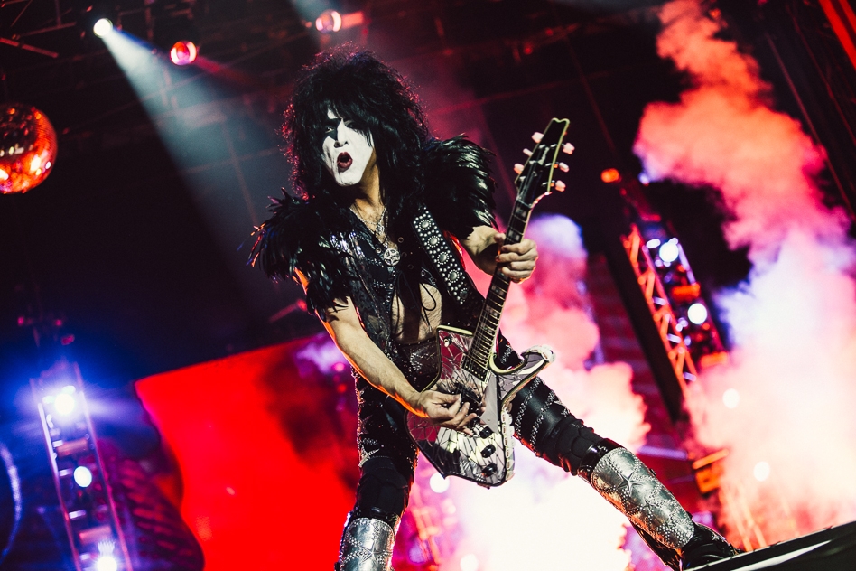 Kiss – Headliner bei der Erstauflage des Festivals. – Paul.