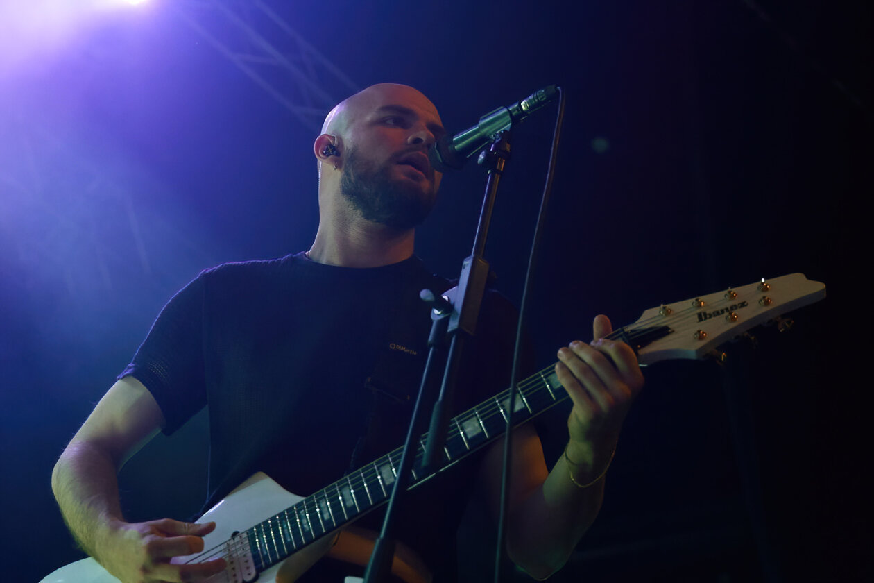 Das Hardcore-Phänomen um Sänger Bryan Garris aus Kentucky on stage. – Knocked Loose.
