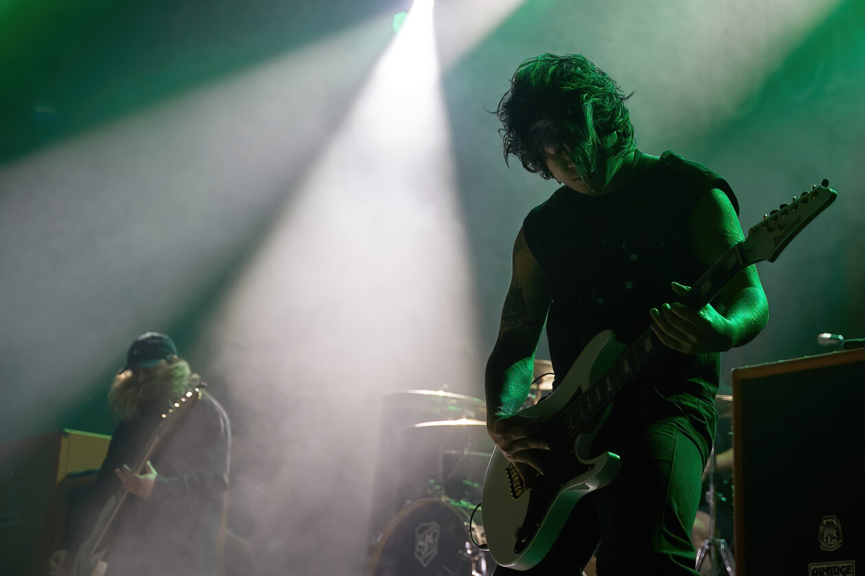 Das Hardcore-Phänomen um Sänger Bryan Garris aus Kentucky on stage. – Knocked Loose.