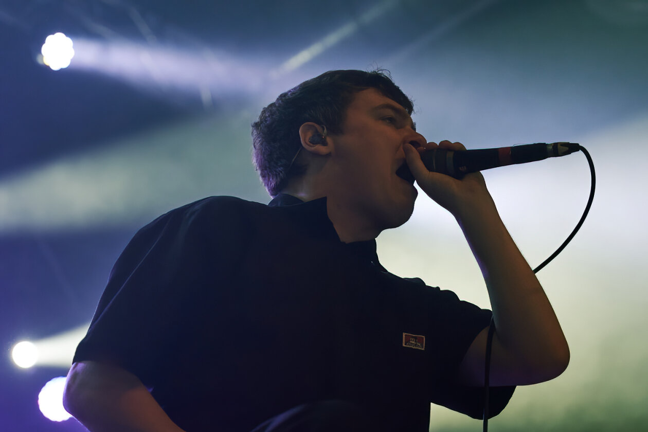 Das Hardcore-Phänomen um Sänger Bryan Garris aus Kentucky on stage. – Knocked Loose.