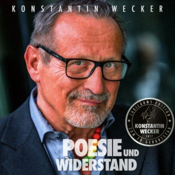Konstantin Wecker - Poesie Und Widerstand Artwork