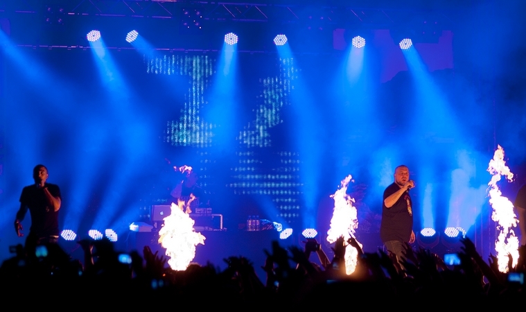 Kool Savas im Zürcher X-Tra, Januar 2012. – Feuer!