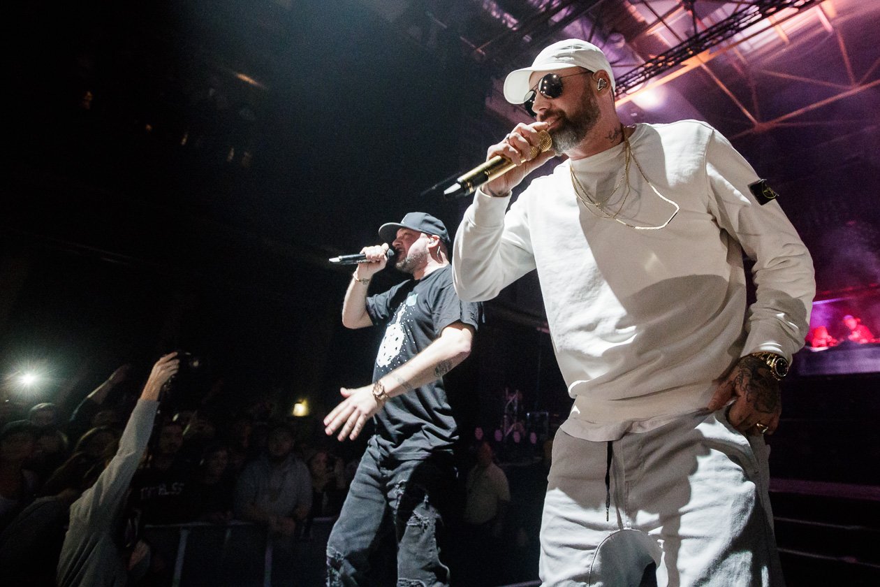 An zwei Abenden: "Royal Bunker" live in der Domstadt. – Kool Savas & Sido.