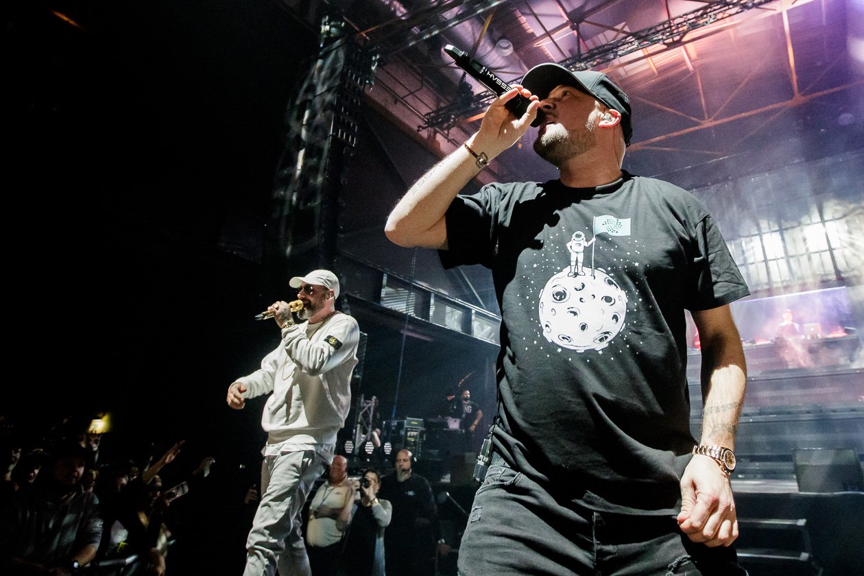 An zwei Abenden: "Royal Bunker" live in der Domstadt. – Kool Savas & Sido.