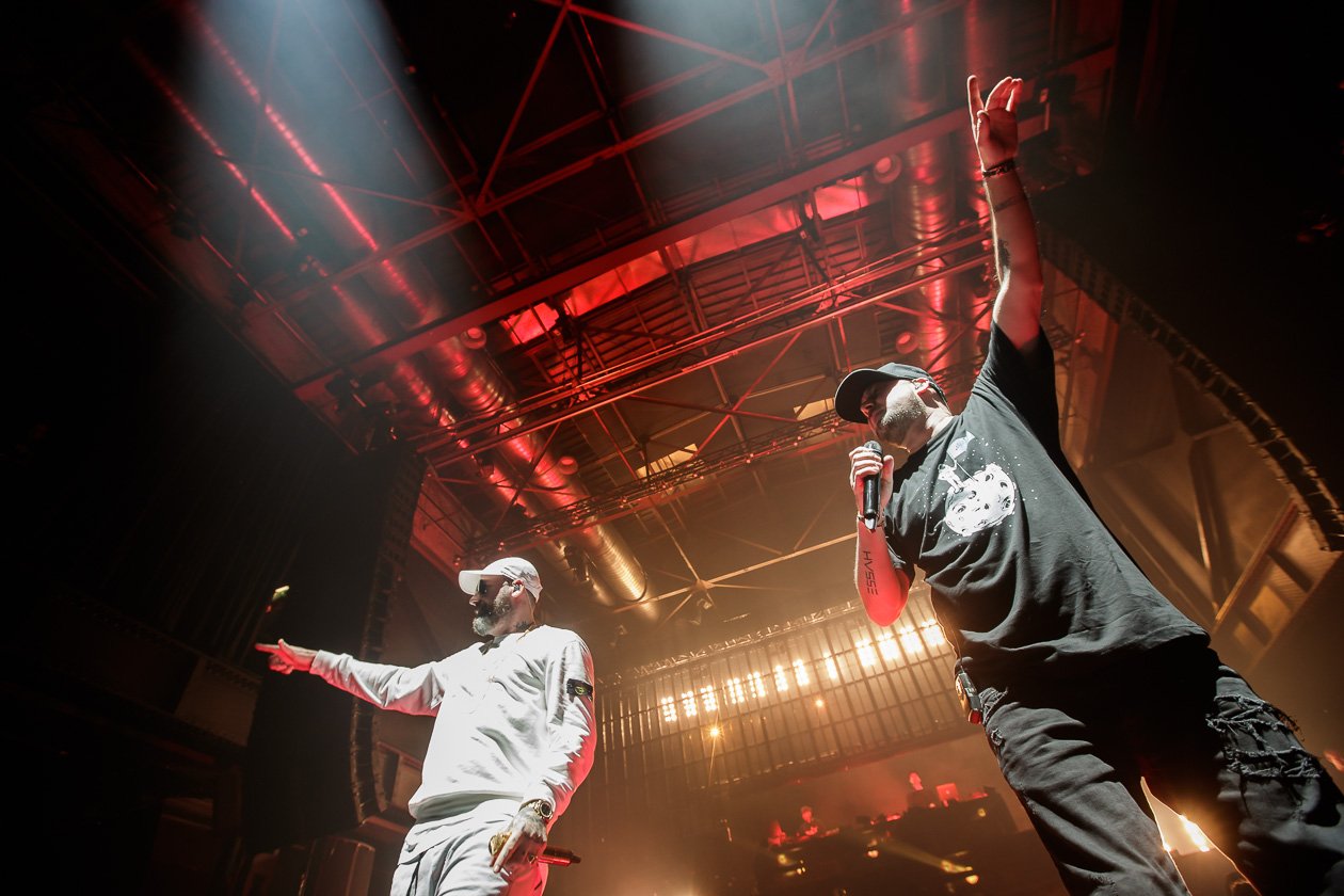An zwei Abenden: "Royal Bunker" live in der Domstadt. – Kool Savas & Sido.