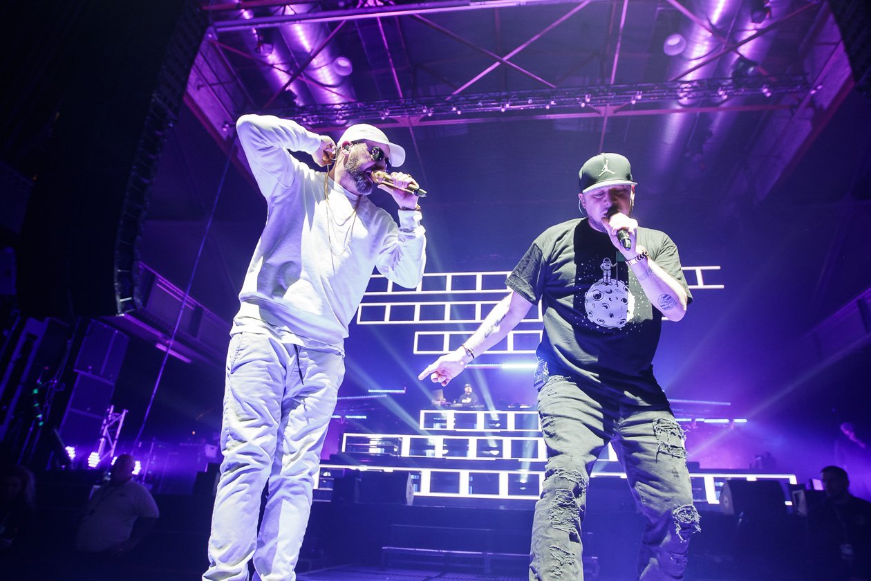 An zwei Abenden: "Royal Bunker" live in der Domstadt. – Kool Savas & Sido.