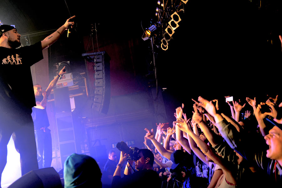 2012 kann kommen: Kool Savas haut schon mal rein. – Kool Savas in Köln.
