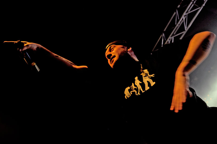 2012 kann kommen: Kool Savas haut schon mal rein. – Kool Savas live in Köln.