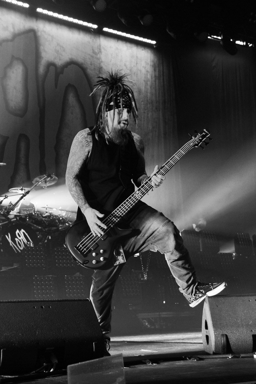Korn – Jonathan Davis und Co. hatten in der Hauptstadt Heaven Shall Burn im Gepäck. – Fieldy.