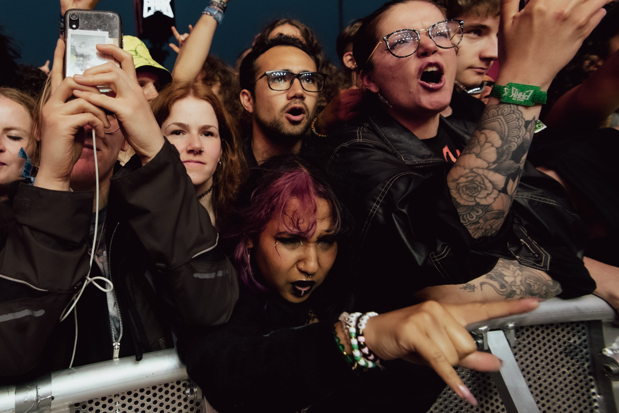 Korn – Beim Gig der Band um Jonathan Davies ging das Park-Publikum steil. – Fans.