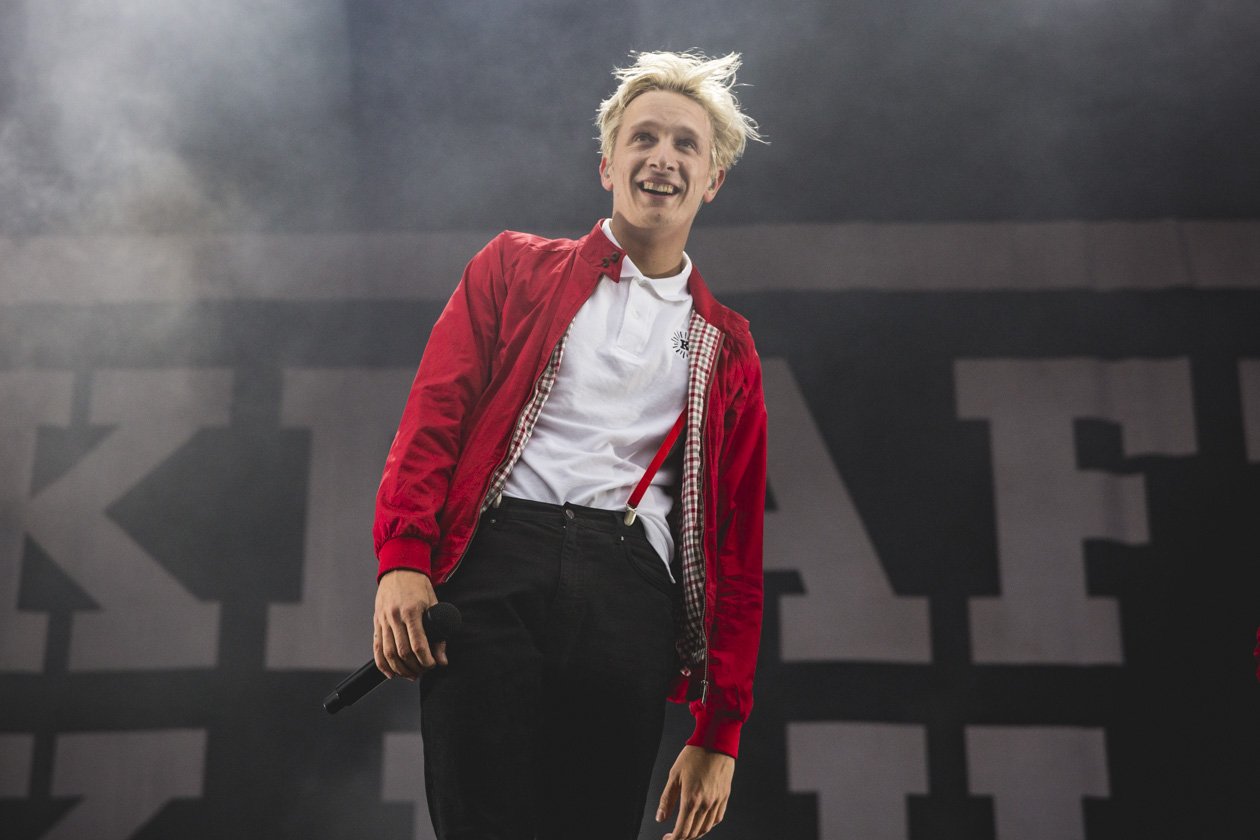 Green Stage-Highlight am Sonntag. – Kraftklub.