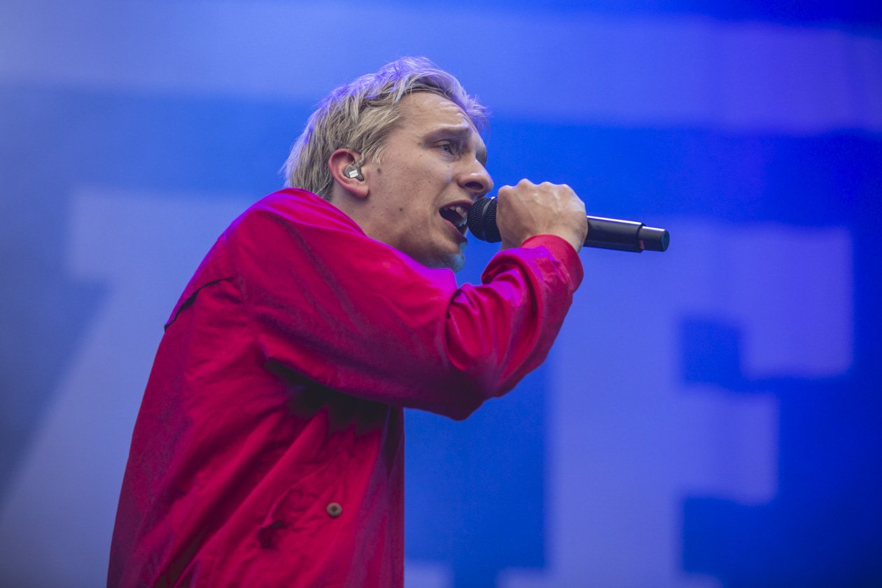 Green Stage-Highlight am Sonntag. – Kraftklub.
