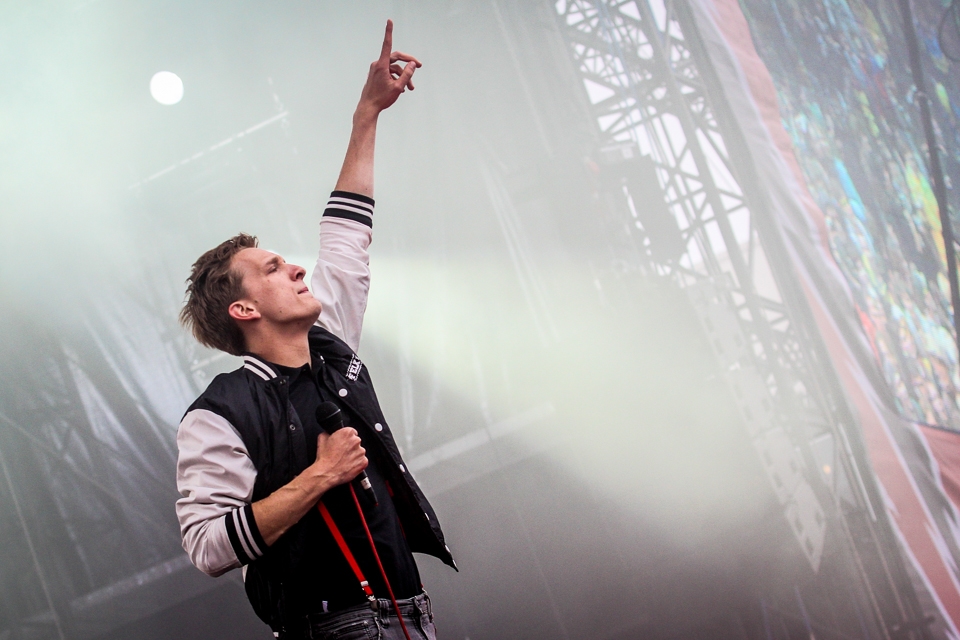Beste Unterhaltung am Nachmittag. – Kraftklub beim Rock Am Ring 2013
